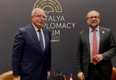 وزير الخارجية رياض المالكي ونظيره النمساوي