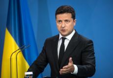 الرئيس الأوكراني فولوديمير زيلينسكي