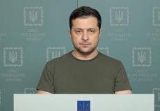 الرئيس الأوكراني فولوديمير زيلينسكي