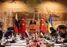 اردوغان يراس المفاوضات بين وفدي روسيا واوكرانيا