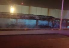 شاهد قصف محطة تحليه المياه وكهرباء ظهران في جازان