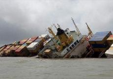 غرق سفينة شحن ارشيف