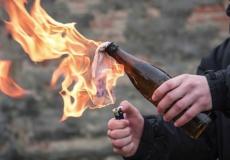 زجاجة مولوتوف حارقة - أرشيفية.