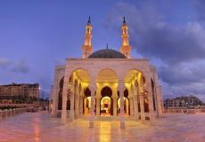 مسجد في غزة - توضبحبة