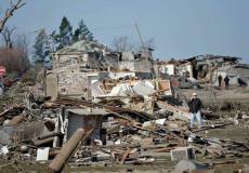 إعصار اجتاح مدينة وينترست بولاية أيوا الأمريكية