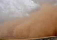 عاصفة رملية