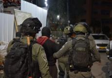 الاحتلال الإسرائيلي يعتقل فلسطيني بمدينة أم الفحم