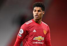 ماركوس راشفورد مهاجم مانشستر يونايتد.