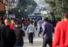 مواجهات بين الفلسطينيين وقوات الاحتلال في جنين