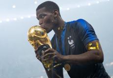بول بوجبا لاعب مانشستر يونايتد والمنتخب الفرنسي.