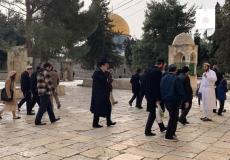 صور من اقتحامات المستوطنين للمسجد الأقصى