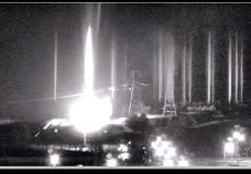 لحظة اشتعال النيران في أكبر محطة نووية في أوروبا