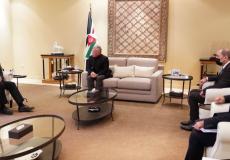 من لقاء ملك الأردن وغانتس