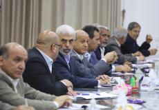 من اجتماع الفصائل الفلسطينية في غزة اليوم