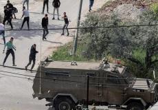 مواجهات في بلدة يعبد بجنين (gettyimages)