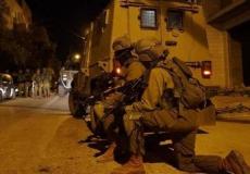 قوات الاحتلال اقتحمت مخيم عقبة جبر - أرشيف