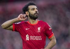 محمد صلاح لاعب نادي ليفربول