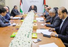 اجتماع لجنة متابعة العمل الحكومي في غزة
