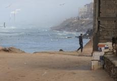 طقس فلسطين - بحر غزة