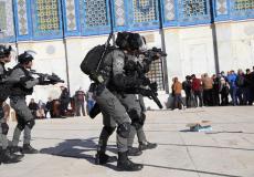 أحداث المسجد الأقصى اليوم