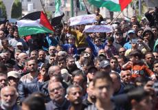مسيرة جماهيرية حاشدة في غزة دعمًا للقدس والمسجد الأقصى (أحمد زقوت/ وكالة سوا)