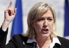 مرشحة التجمع الوطني اليميني الفرنسي مارين لوبان