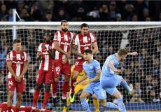 دي بروين يقهر أتلتيكو مدريد