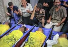 شهداء أطفال عائلة بكر في غزة