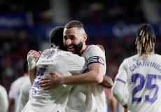 ريال مدريد يتغلب على اوساسونا