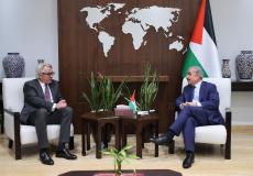 محمد اشتية وتور وينسلاند