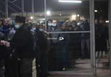 عمال غزة على حاجز ايرز