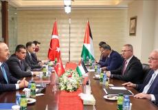 اجتماع اللجنة الوزارية التركية الفلسطينية