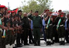 وداع الشهيدة شيرين أبو عاقلة مراسلة قناة الجزيرة، بمراسم عسكرية في مدينة نابلس.