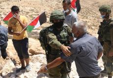 مواجهات مع الاحتلال في مسافر يطا