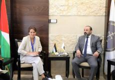 النائب العام يبحث مع وفد من ممثلية الاتحاد الأوروبي