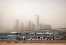 موجة غبار قوية في السعودية