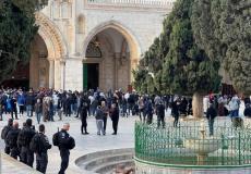 اقتحام المستوطنين للمسجد الأقصى اليوم