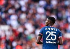 نونو مينديز- لاعب باريس سان جيرمان.