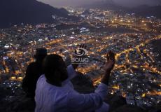 حجاج على صعيد عرفة