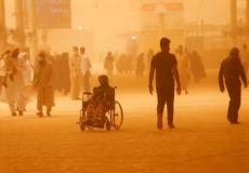 عاصفة ترابية في العراق