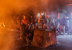 مواجهات في نابلس - صورة أرشيف