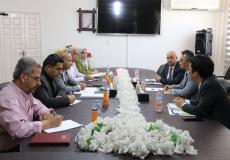 دائرة شؤون اللاجئين تبحث مع وفد جايكا دعم المخيمات الفلسطينية