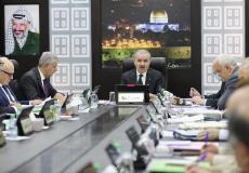 اجتماع الحكومة الفلسطينية