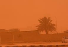 دخول موجة الغبار حفر الباطن