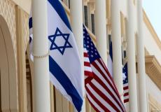 أعلام إسرائيل والولايات المتحدة الأمريكية