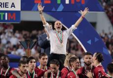 ستيفانو بيولي مدرب ميلان.