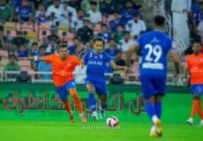 من مباراة الهلال والفيحاء