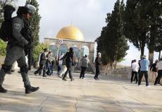 من اقتحام المسجد الأقصى اليوم