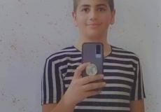 الشهيد الطفل زيد محمد غنيم