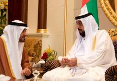 الشيخ خليفة بن زايد ومحمد بن راشد